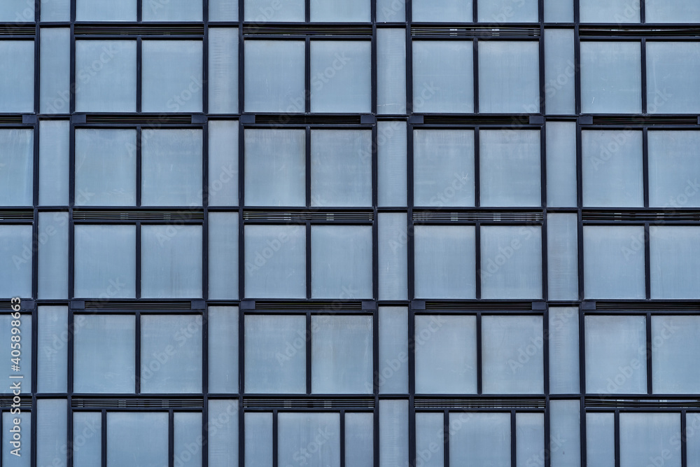 Modern Glass Building Architecture. Modern building, with structural lines Modern Glass Building Architecture. Modern building, with structural lines