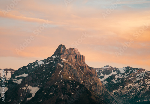 Alpine Landscape in the swiss alps