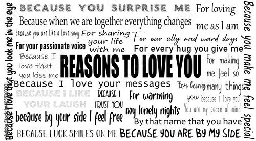 postcard reasons to love you