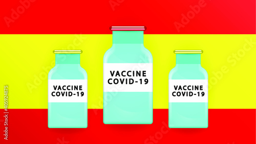 Vaccine in the Spain .Victory over the coronavirus with Spain . successful use of the vaccine in the Spain 