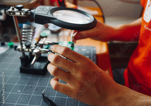 Working with electronics