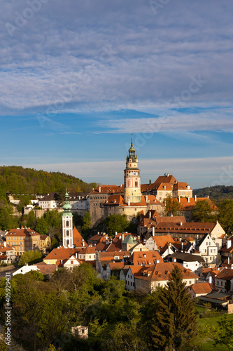 Wallpaper Mural View of the town and castle of Czech Krumlov, Southern Bohemia, Czech Republic Torontodigital.ca