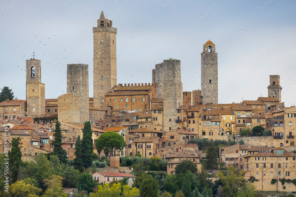 San Gimignano, UNESCO site, Tuscany, Italy