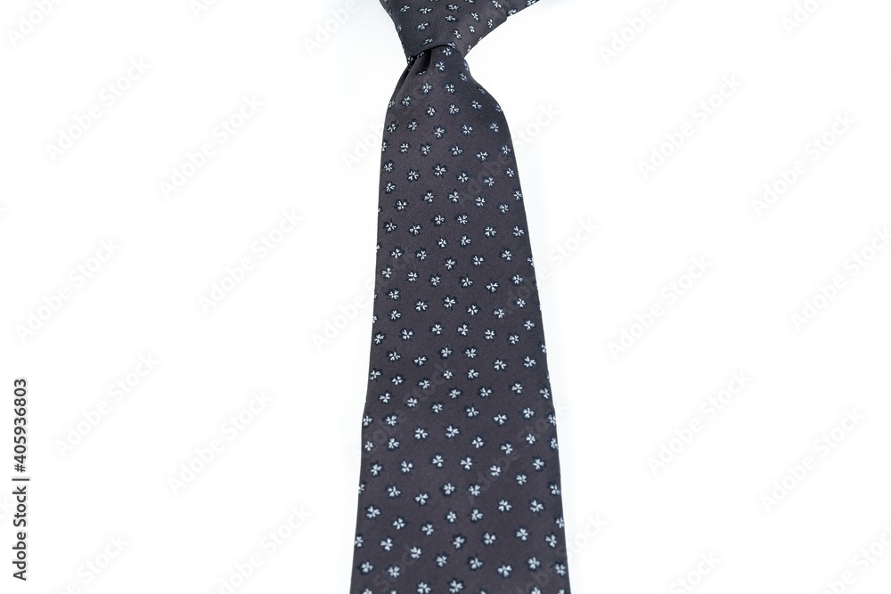Men's ties in all different colors, isolated on white. Men's ties in all different colors, isolated on white.