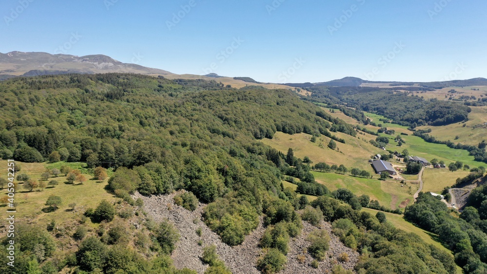 massif du puy de Sancy en Auvergne massif du puy de Sancy en Auvergne