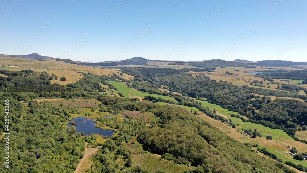 Obraz premium massif du puy de Sancy en Auvergne