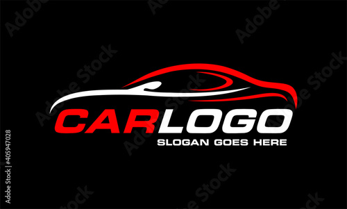 car auto logo design template, vector illustration.