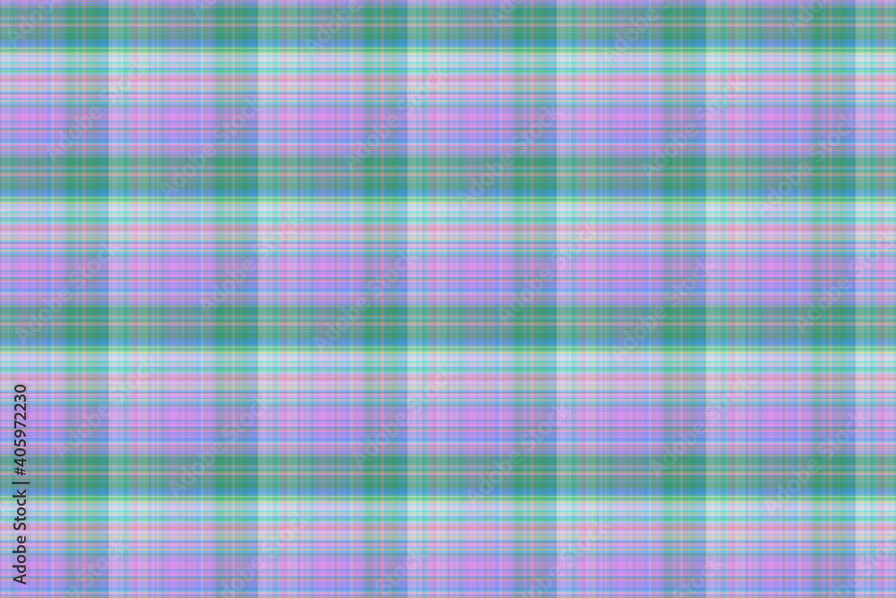 Colorful Plaid Pink Tosca Tartan Seamless Pattern Background