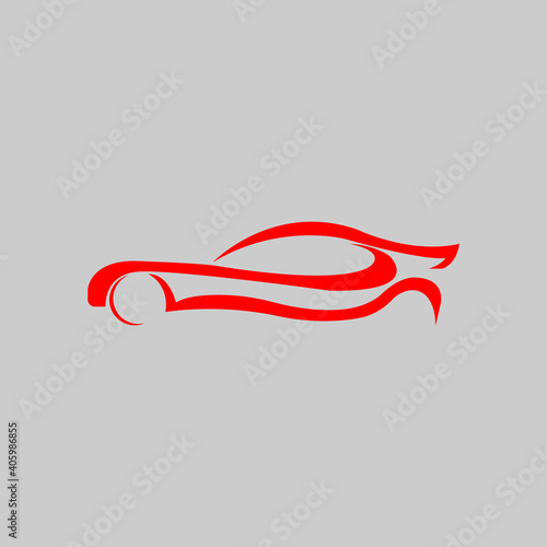 Car logo vector design photo