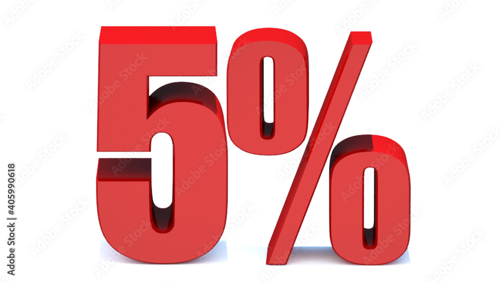 5 Percent off 3d Sign on White Background, Special Offer 5% Discount Tag, Sale Up to 5 Percent Off,big offer, Sale, Special Offer Label, Sticker, Tag, Banner, Advertising, offer Icon 5 Percent off 3d Sign on White Background, Special Offer 5% Discount Tag, Sale Up to 5 Percent Off,big offer, Sale, Special Offer Label, Sticker, Tag, Banner, Advertising, offer Icon