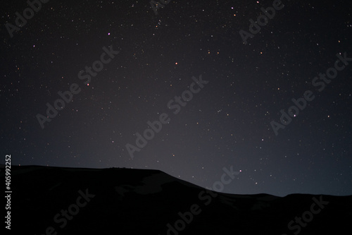 night sky with stars