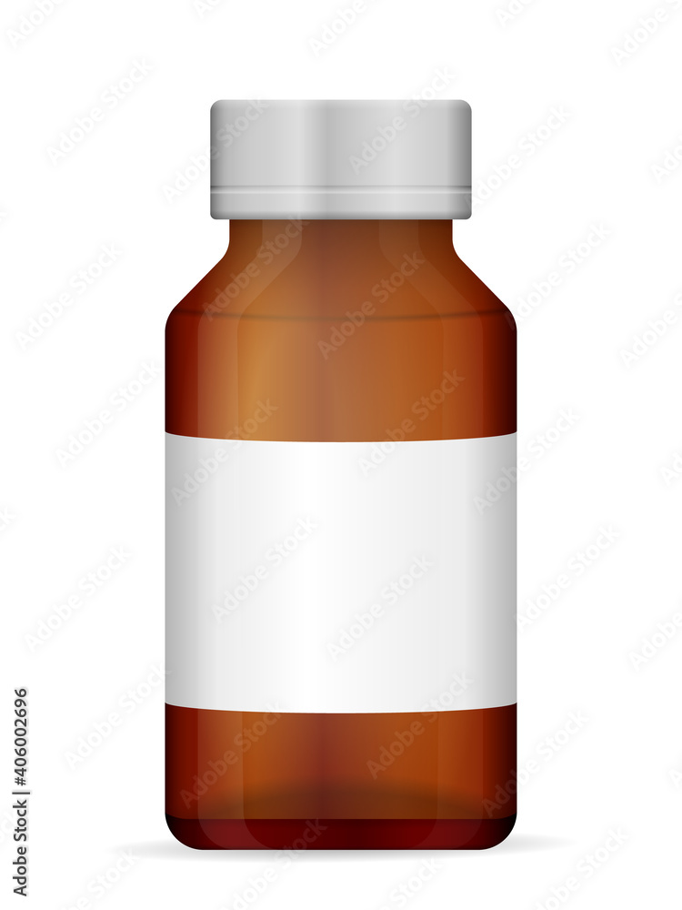 Glass medical bottle Glass medical bottle