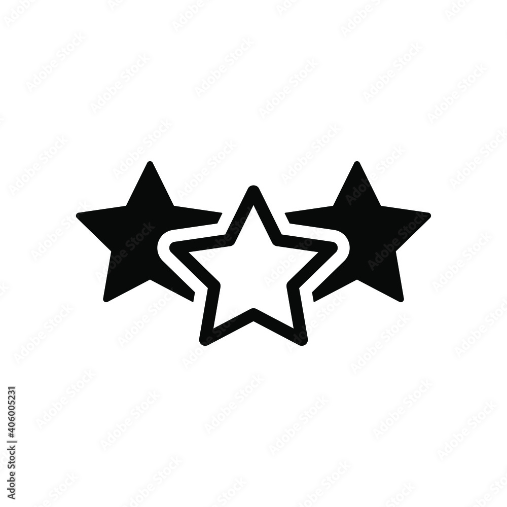Rating stars icon