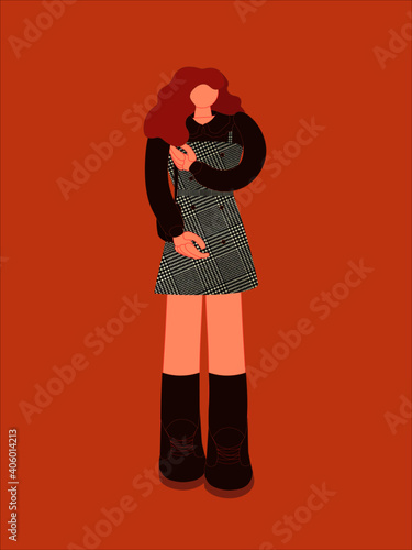 girl with a heart