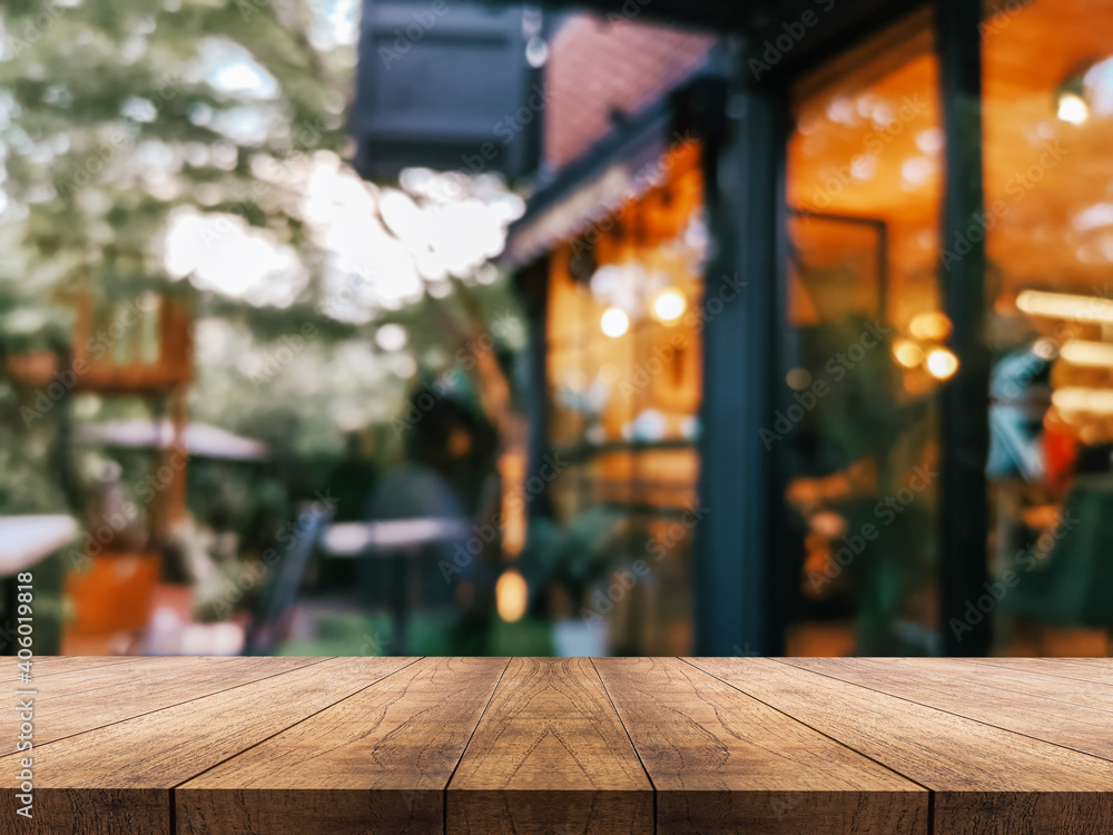 3D rendering, wooden top table on isolate bokeh background 3D rendering, wooden top table on isolate bokeh background