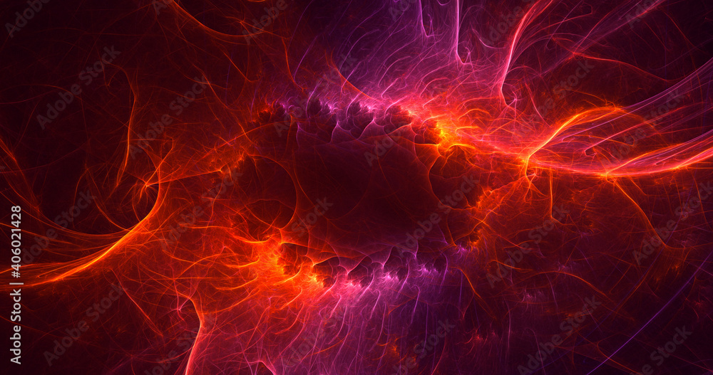 3D rendering abstract fantasy light fractal background 3D rendering abstract fantasy light fractal background