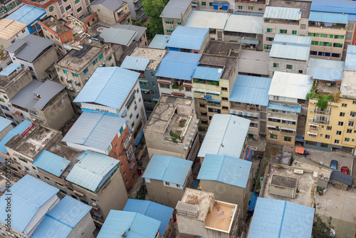 MianYang,CHINA-April,11 2020:This year the government focus on the old housing renovation and upgrading areas © xiefei