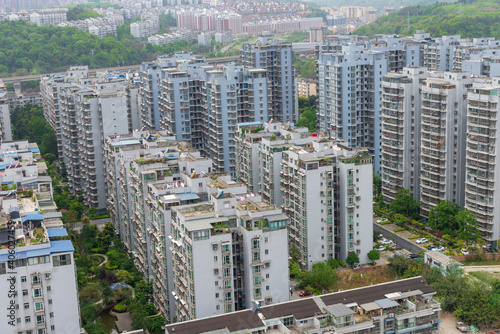 Modern residential area at china