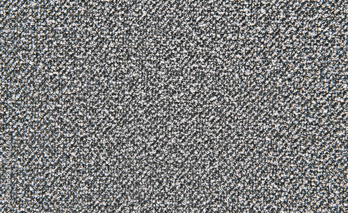 Fabric texture of weaving cloth. Distress grunge knitted background. Abstract halftone. Black, white and grey color
