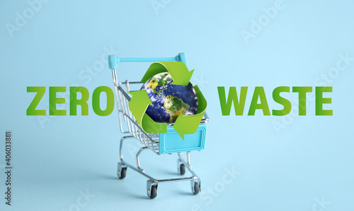 Small planet Earth in shopp...
