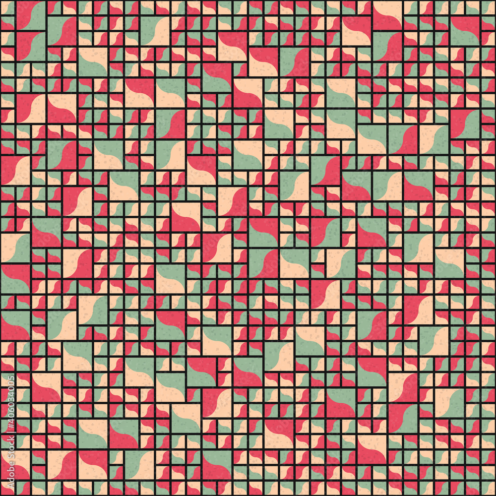 Abstract Geometric Pattern generative computational art illustration Abstract Geometric Pattern generative computational art illustration