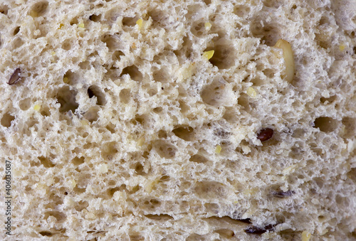 Wallpaper Mural bread texture, slices of multigrain bread. Torontodigital.ca