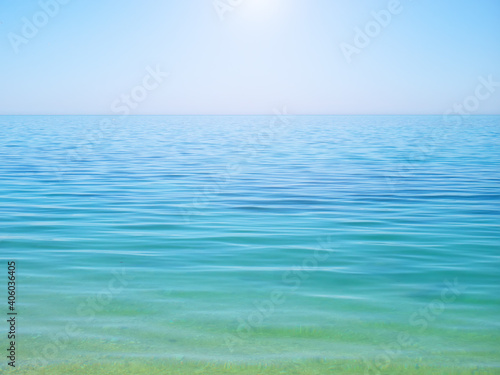 Sea water waves background.
