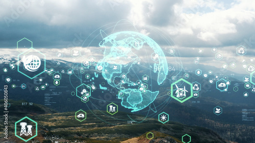 Obraz na płótnie 環境イメージ サステナブル SDGs