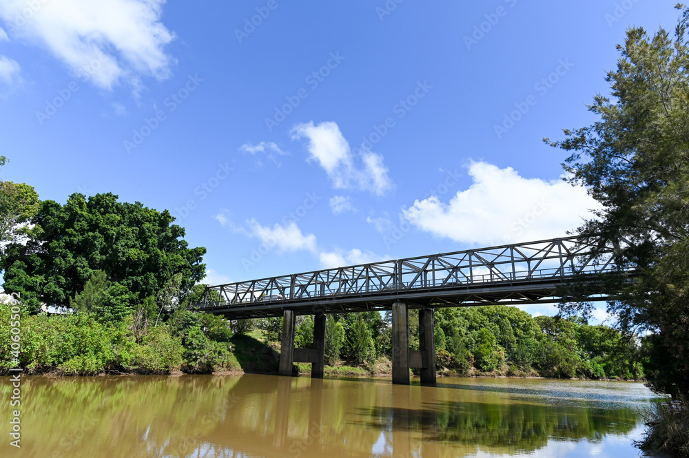 Lismore NSW Australia Wilson river bridge