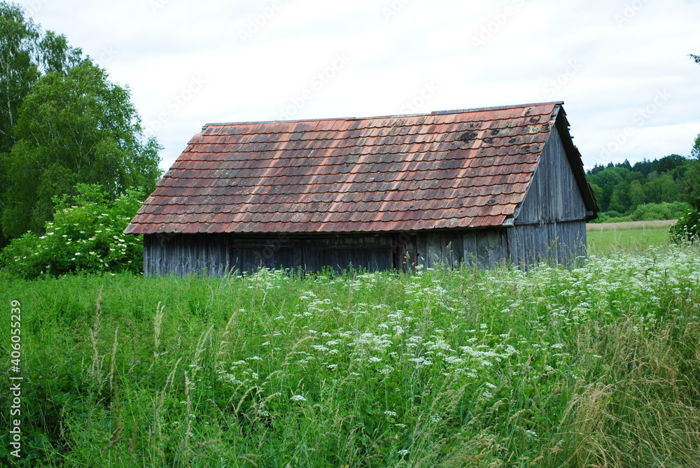 Obraz premium Holzhütte