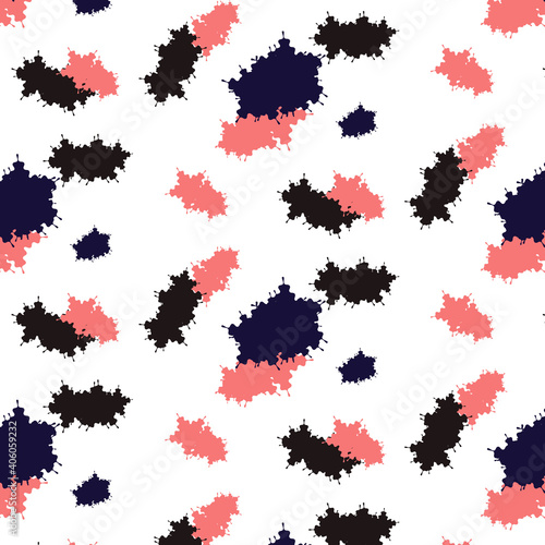 pattern spots of different colors, abstract composition