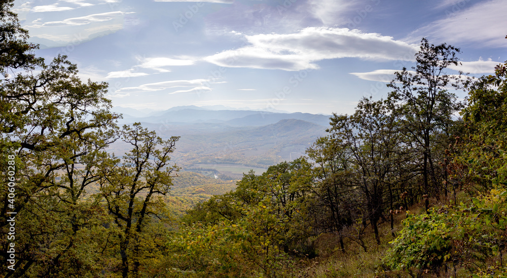 The mountainous area is an area for recreation and travel on a Sunny summer day. The mountainous area is an area for recreation and travel on a Sunny summer day.