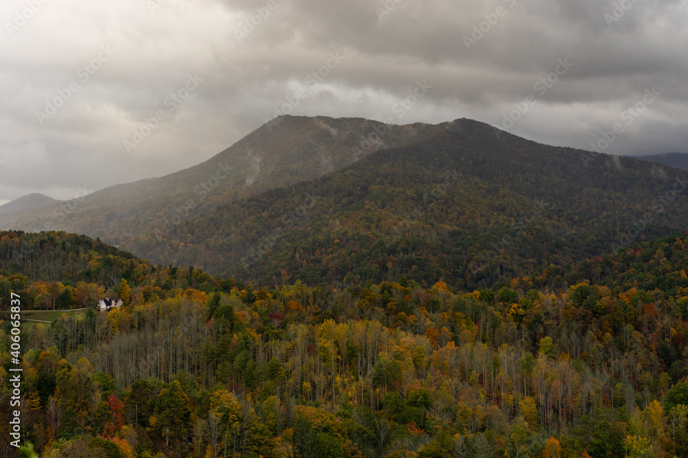 autumn in the mountains