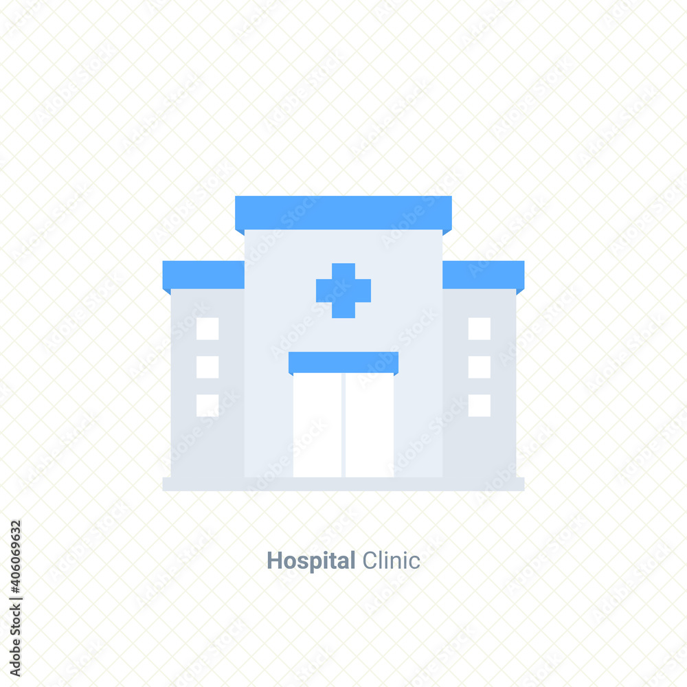 hospital icon single graphic design element vector illustration for business presentation, info-graphic, web and mobile application, app user interface hospital icon single graphic design element vector illustration for business presentation, info-graphic, web and mobile application, app user interface