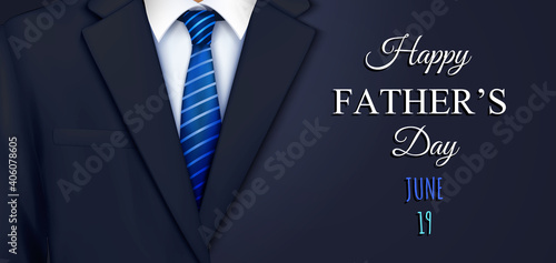 Fathers Suit Horizontal Composition
