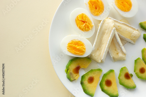 healthy food  breakfast  healthy lifestyle  diet  lifestyle  eggs  avocado