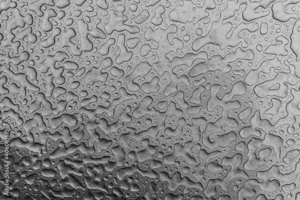 Abstract illustration. Lady or raindrops close up. Macro, strong magnification. Background Abstract illustration. Lady or raindrops close up. Macro, strong magnification. Background