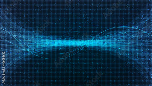 Digital Sound wave Background,earthquake wave diagram concept,design for music studio and science,Vector Illustration.
