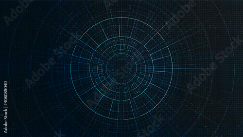 Cyber Technology Background,Hi-tech Digital and Communication Concept design,Free Space For text in put,Vector illustration.