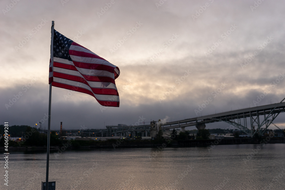 Fototapeta premium the flag