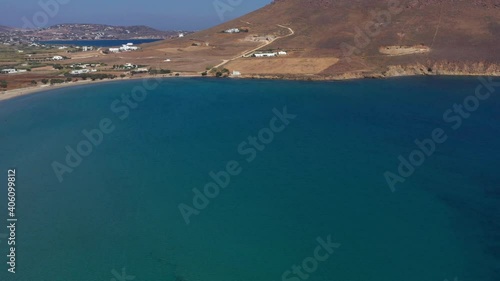 Wallpaper Mural Aerial view from Molos Beach in Paros island Torontodigital.ca