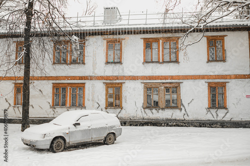 Photography Winter in an ordinary Russian city