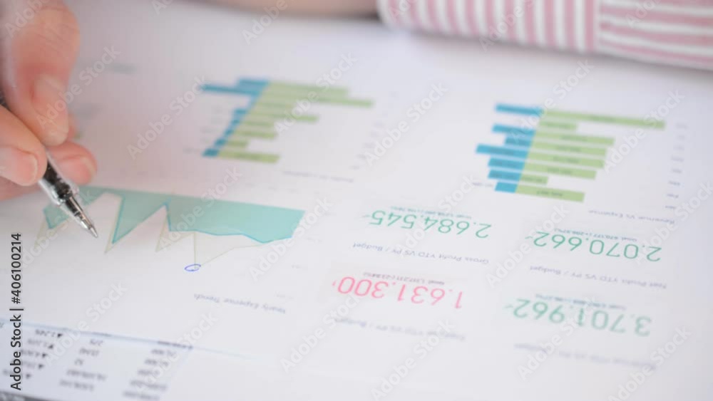 Financial analytics of economy charts front view Financial analytics of economy charts front view