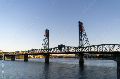 bridge over the river