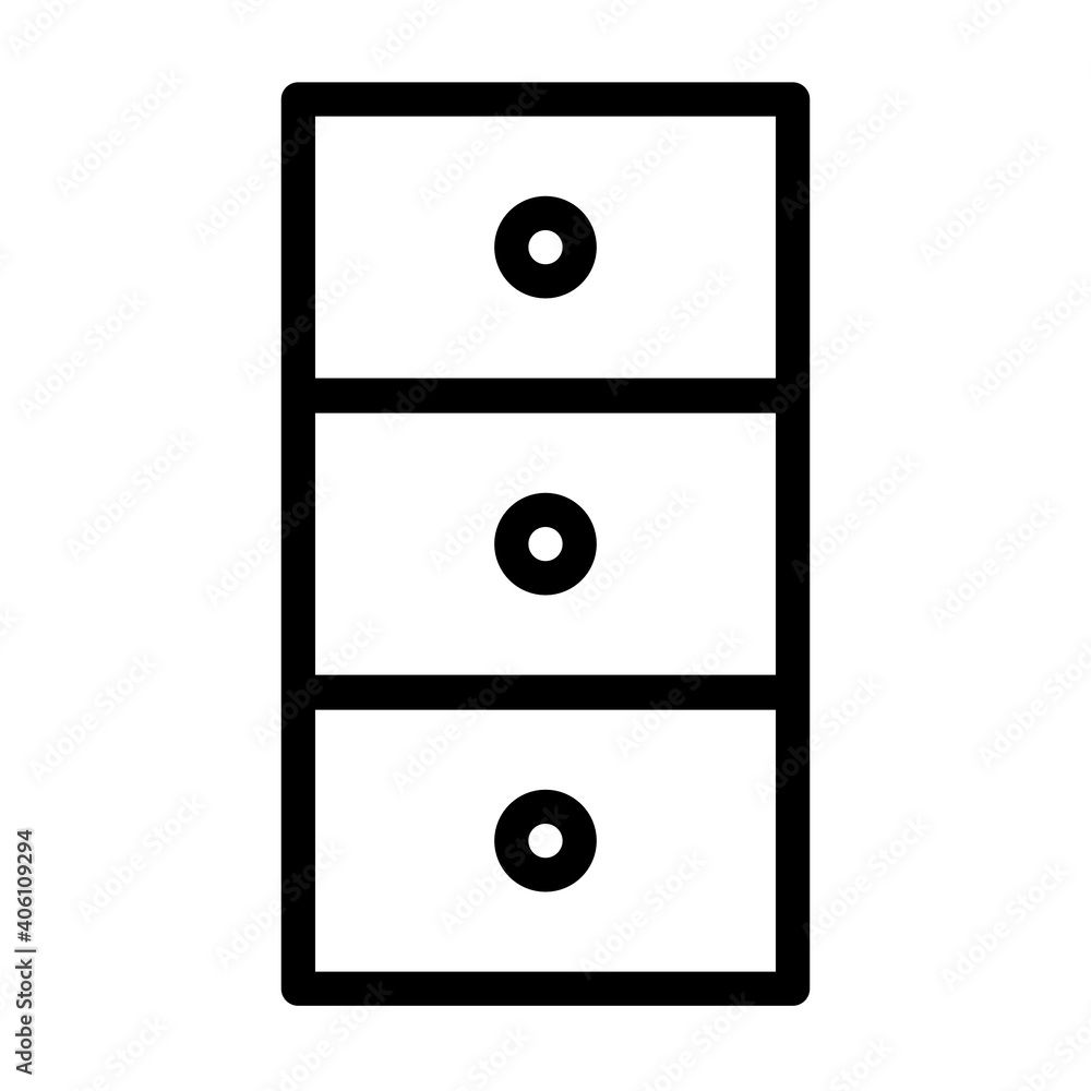 triple cupboard icon logo or illustration with outline stroke style vector design. perfect use for web, mobile app, pattern, design etc. triple cupboard icon logo or illustration with outline stroke style vector design. perfect use for web, mobile app, pattern, design etc.