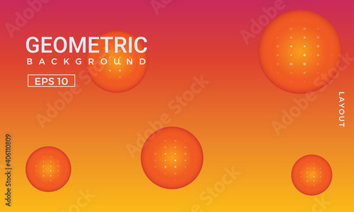 Colorful gradient geometric background. Perfect for copybook brochures, school books, Notebook paper, book, magazine template.
