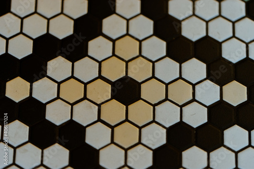 Fototapeta Naklejka Na Ścianę i Meble -  seamless hexagon pattern