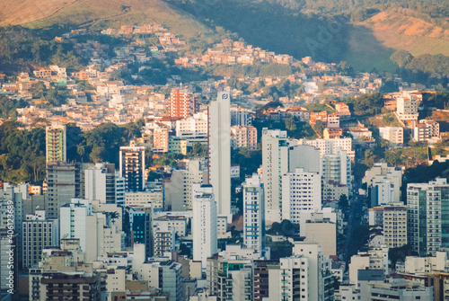 View of the city of Juiz de Fora, Minas Gerais, Brazil