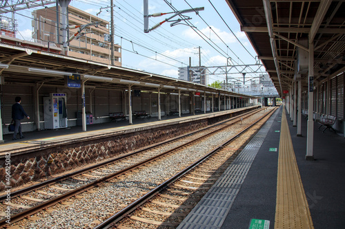 阪急吹田駅のホーム © decoplus