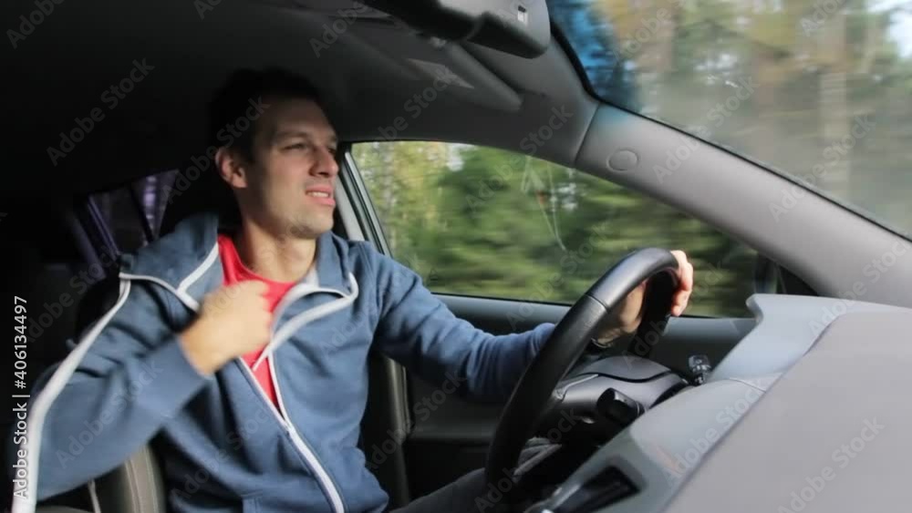 Hooliganism and dangerous car driving. Drunk driver with drug intoxication drives car at high speed, unfastening safety belt and behaving rudely Hooliganism and dangerous car driving. Drunk driver with drug intoxication drives car at high speed, unfastening safety belt and behaving rudely